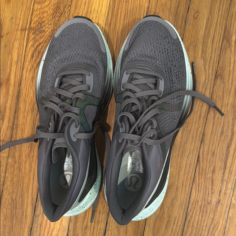 lululemon athletica Gray Athletic Shoes with Breathable Mesh